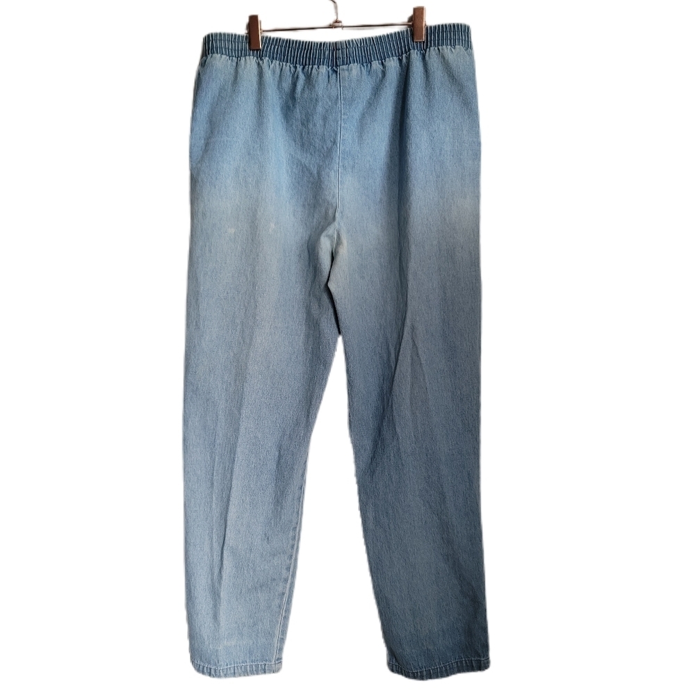 Vintage St Germain Jeans M Medium Blue Pull On - Picture 4 of 5